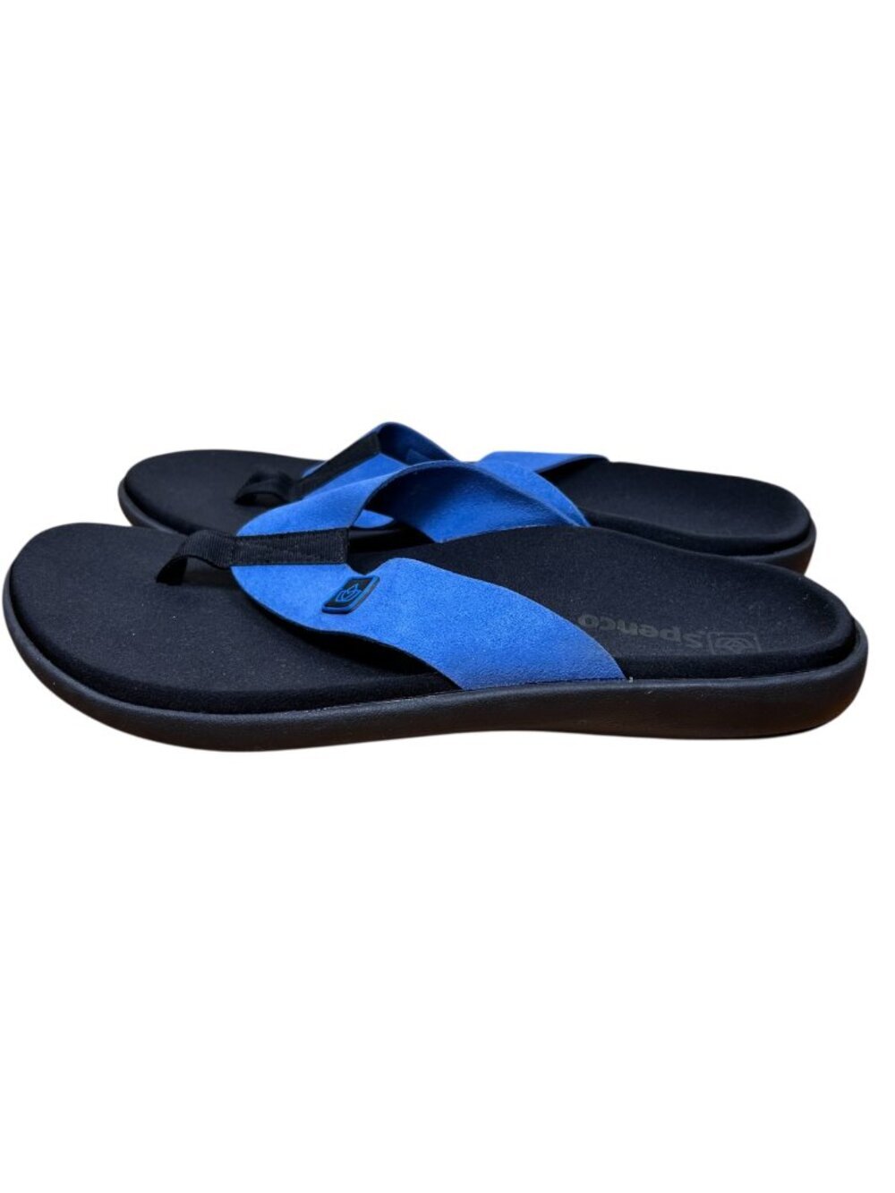 Spenco 10 Men Thong Sandal Coastal Beach Casual Comfort